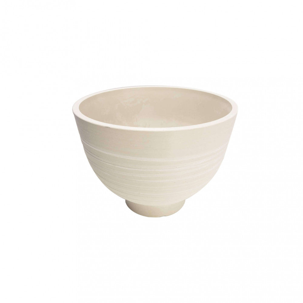 Image of Vaso Medio Narciso Ø39x28 cm in Fibra sintetica Bianco
