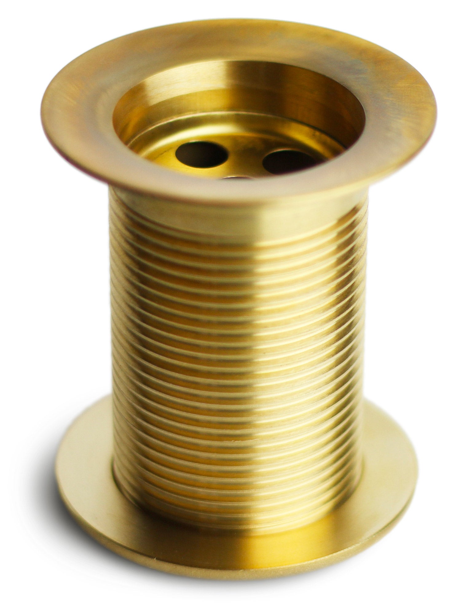 Piletta per Fontana da Giardino da 1"1/4 in Ottone Lucido con Tappo...