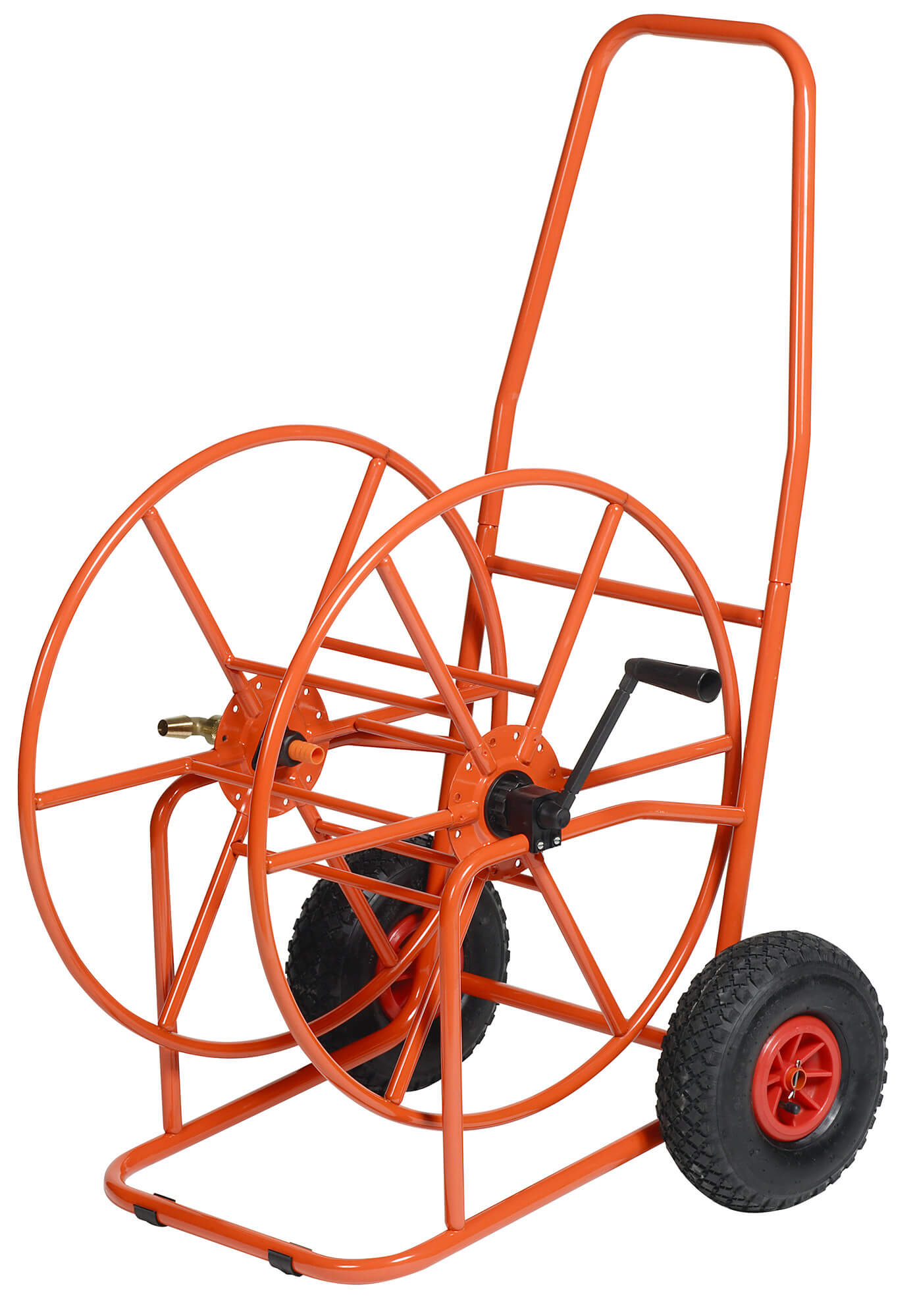 Carrello Avvolgitubo Manuale 110 mt in Acciaio Inox 410-RG Agrati