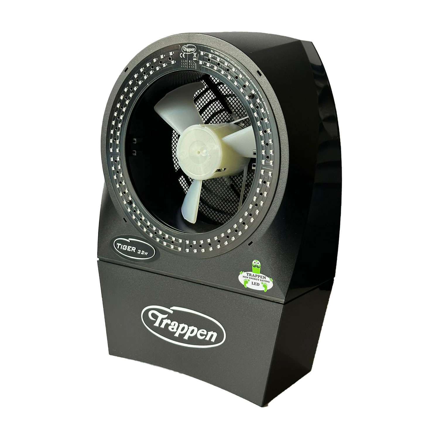 Zanzariera Elettrica ad Aspirazione 13W Trappen Tiger Beauty con Luce Rossa 660 nm