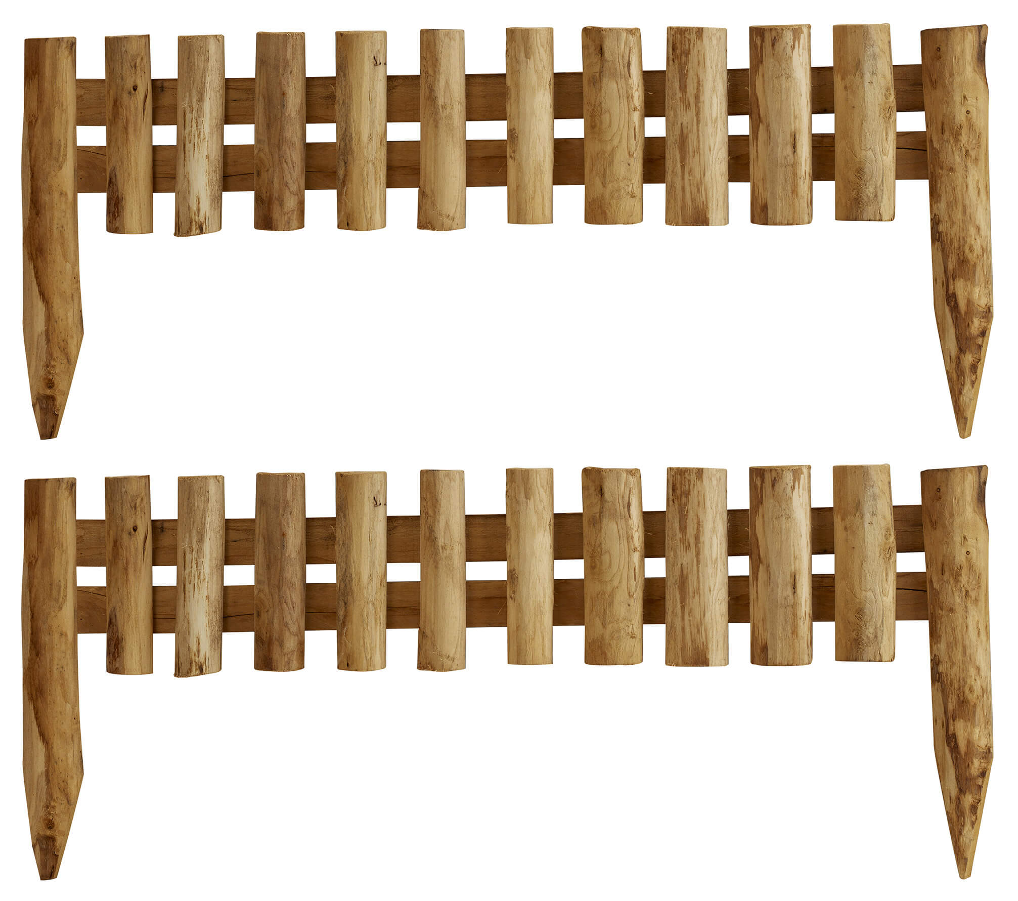 Minirecinzione Diana 2 Pezzi 100xh40 cm in Legno di Castagno