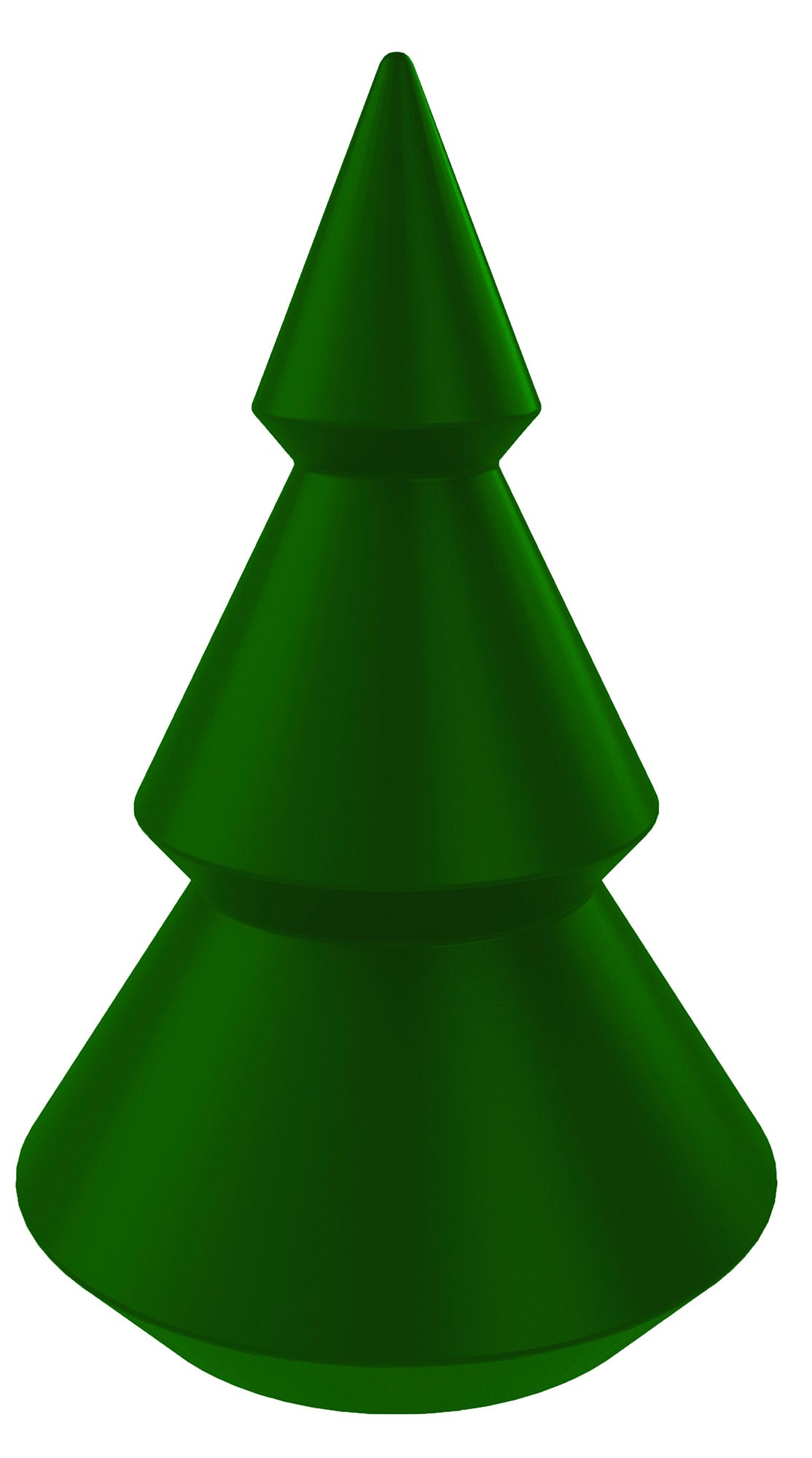Abete da Giardino Ø30x46 cm in Resina Arkema Abete S Smart Verde Scuro