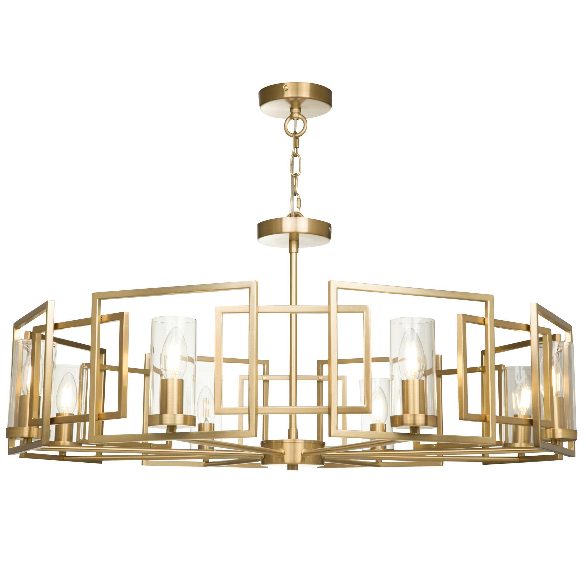 Image of Lampada pendente House in Metallo Bowi Oro