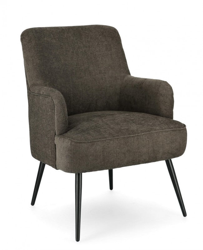 Image of Poltrona Soggiorno 60x67x79 cm Adeline in Tessuto Timo