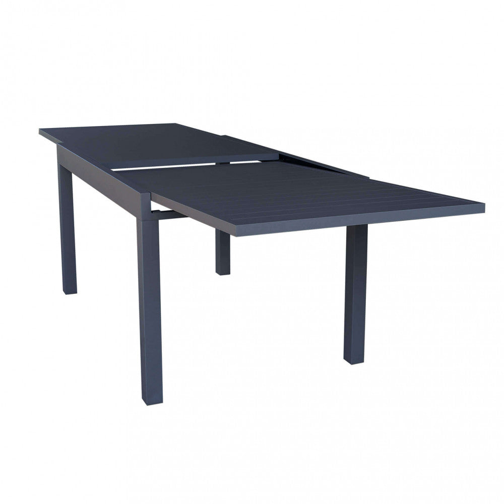 Tavolo Allungabile Hawaii 135/270x90x75 h cm in Alluminio Antracite...