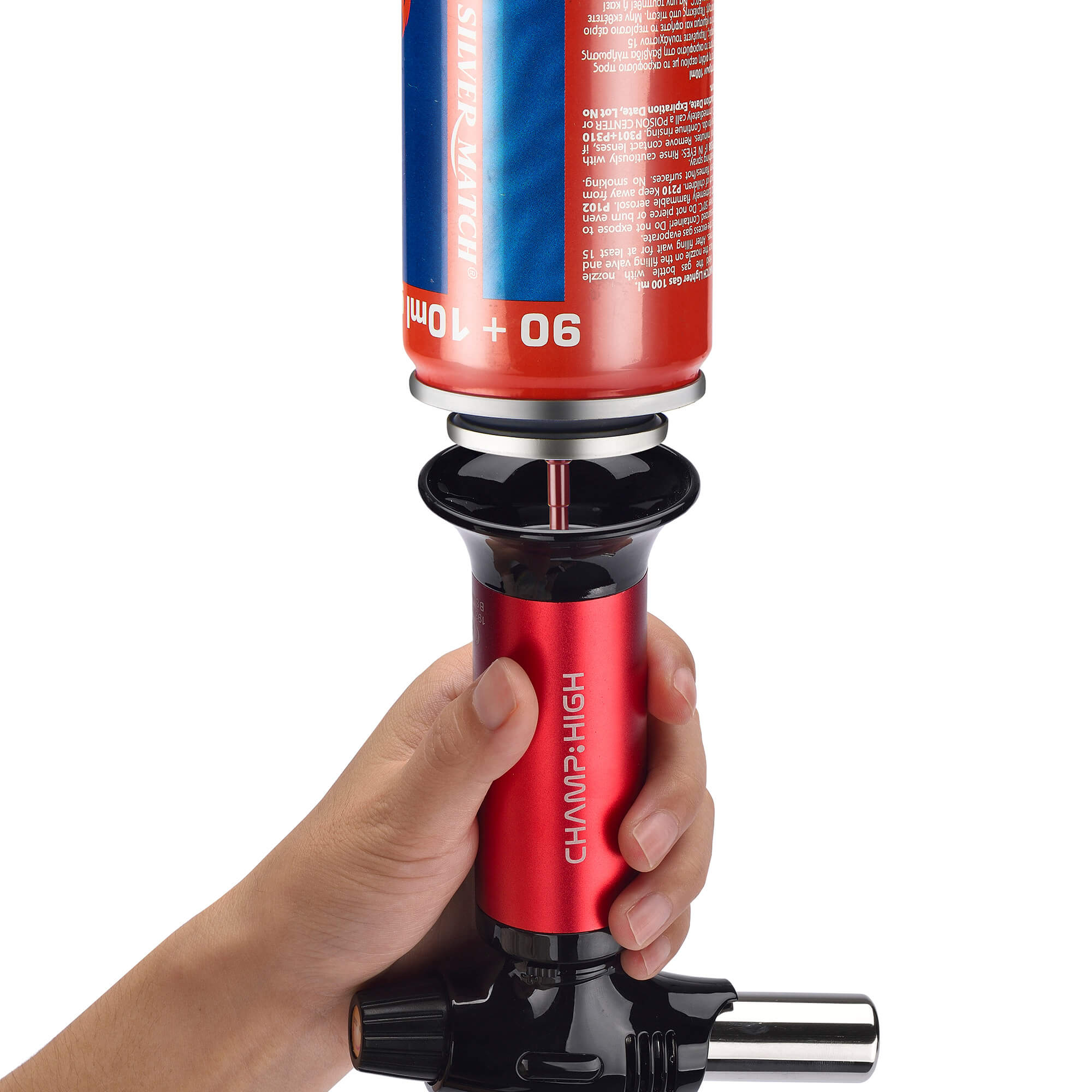 Torcia a Gas Bruciatore da Cucina per Creme Brulee Rosso...