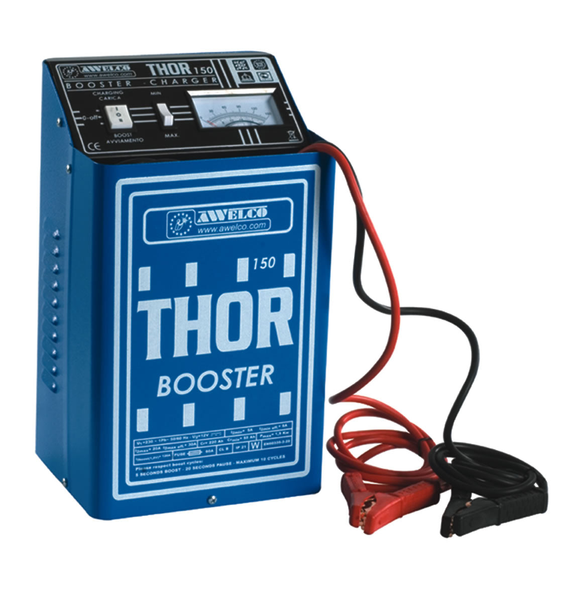 Image of Caricabatteria Avviatore Semi-Professionale 12V 1Ph Awelco Thor 150