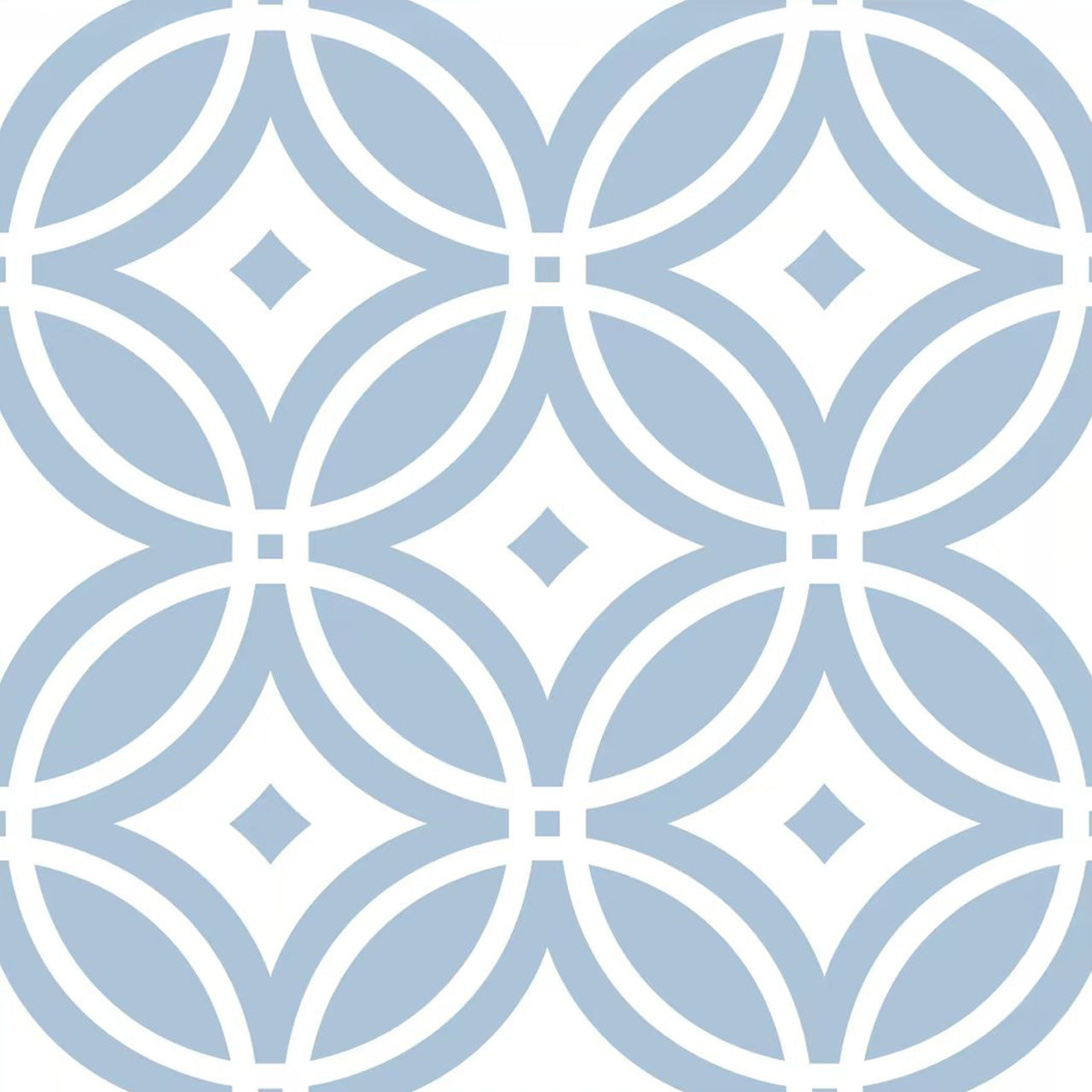 Set 22 Piastrelle Autoadesive per Pavimento e Parete 30x30 cm 2 mq in LTV PVC Effetto Maiolica Capri...