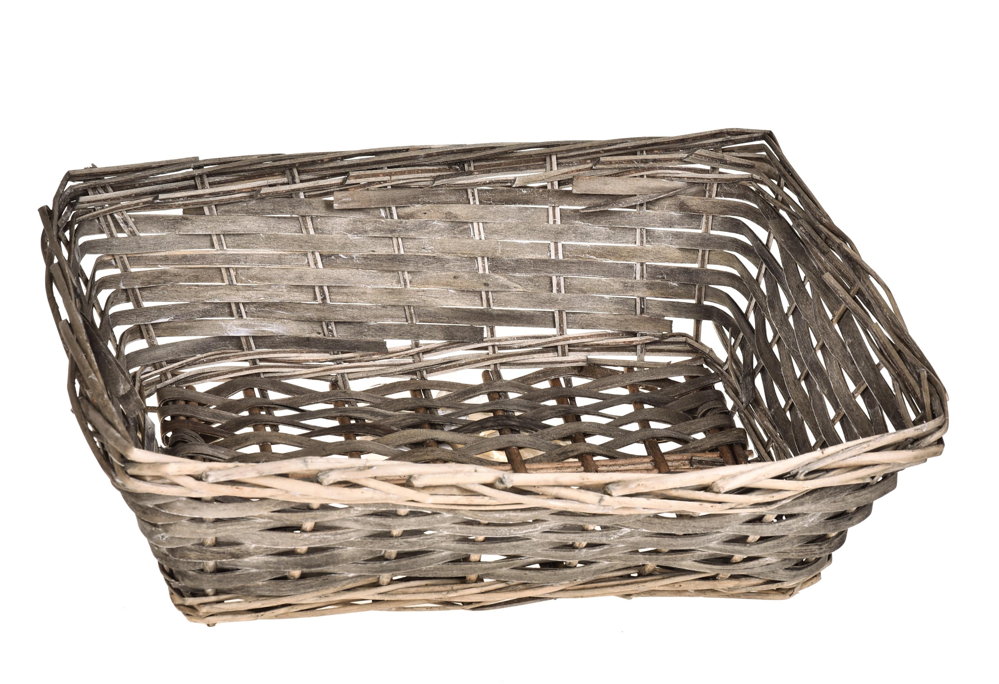 Set 2 Cesti Rettangolari 40x30x13 cm...