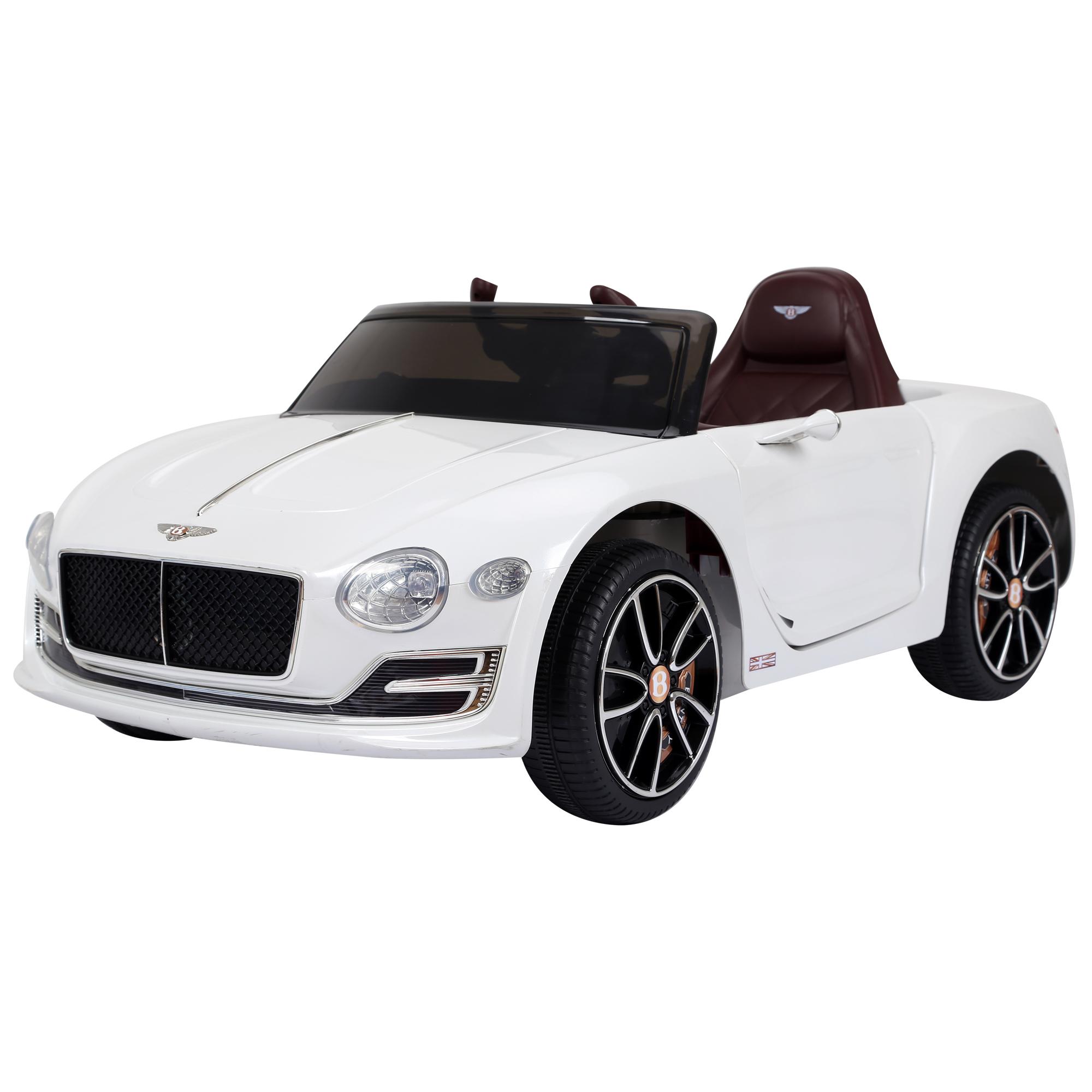 Image of Macchina Elettrica per Bambini 6V con Licenza Bentley Bianca