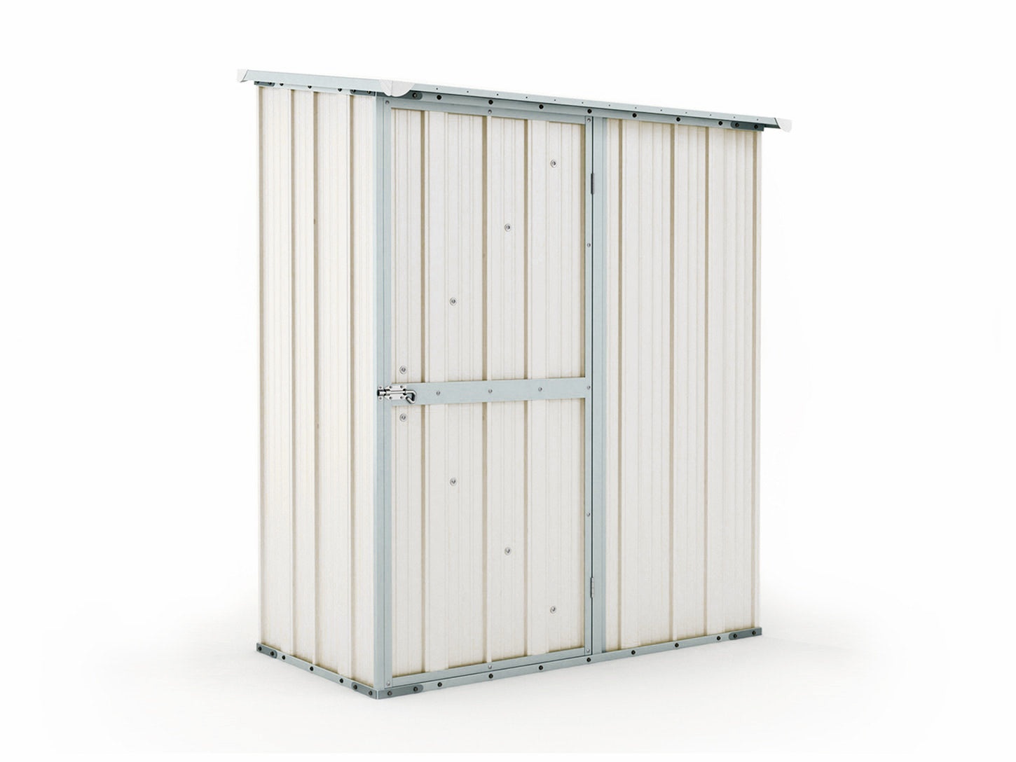 Box Giardino In Acciaio Zincato - 4.03x2.69x2.17 M, 10.84 M², Verde, Per Attrezzi O Biciclette - Foto 6