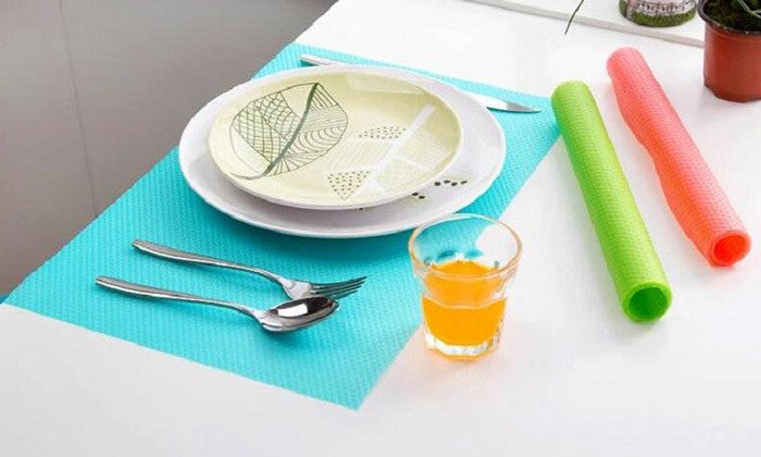 Set 3 Tappetini 20x45 cm per Frigorifero Anti Muffa e Cattivi Odori...