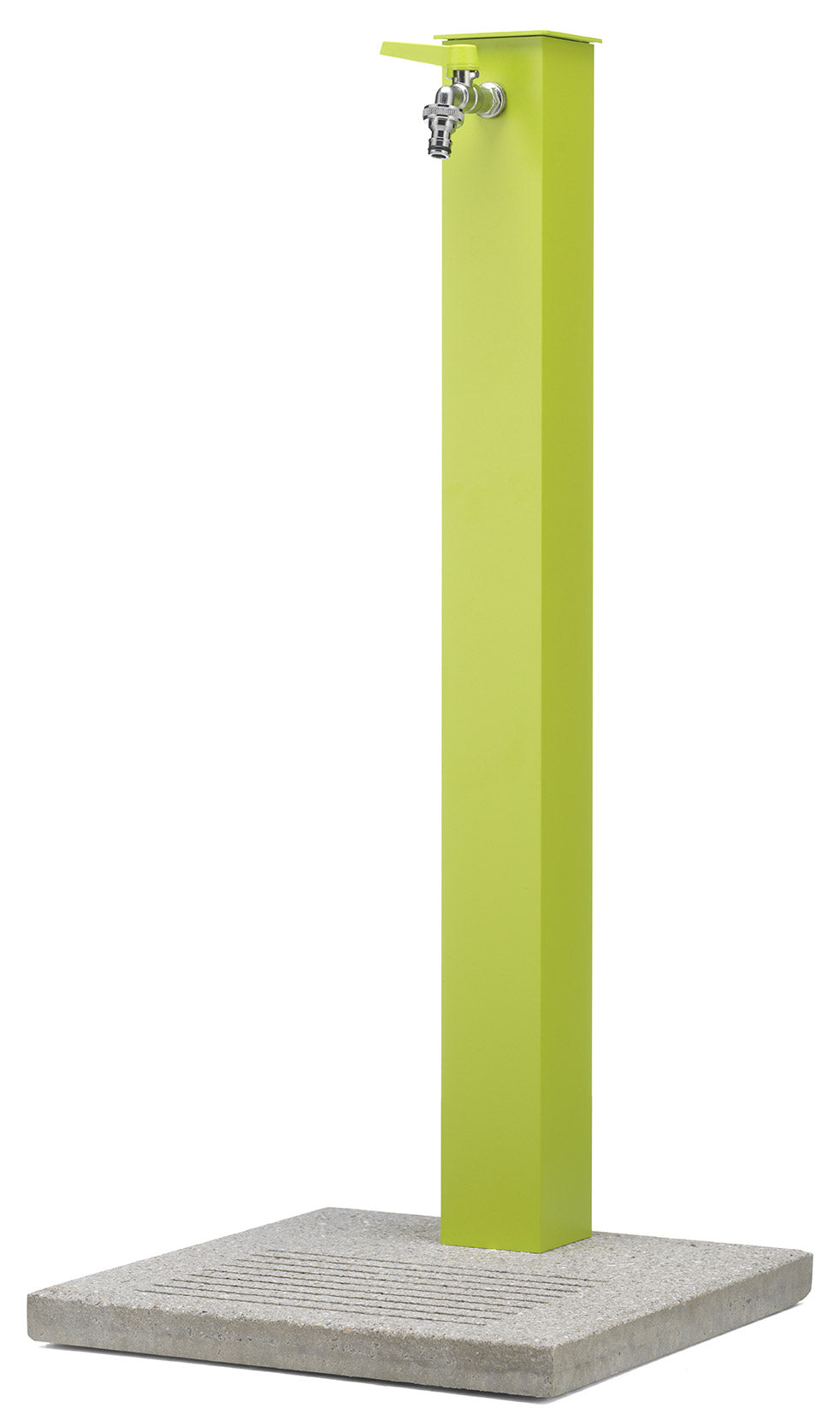 Belfer 42QRRB Fontana A Colonna Con Base In Cemento Doppio Rubinetto Gancio Porta Gomma Dell'Acqua Colore Tortora - Foto 13