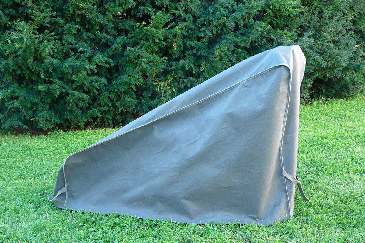 Custodia Fodera per Tagliaerba 170x60x110/30 cm in Mytex Impermeabile Taupe...