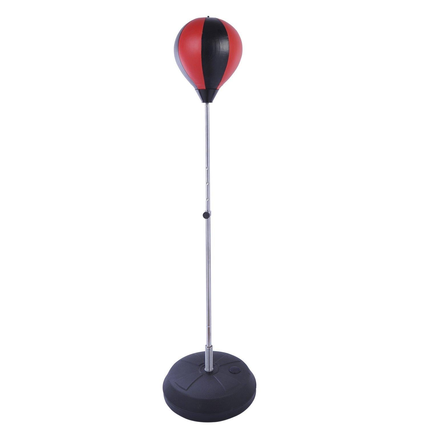Sacco da Boxe Punching Ball con Guantoni e Pompa