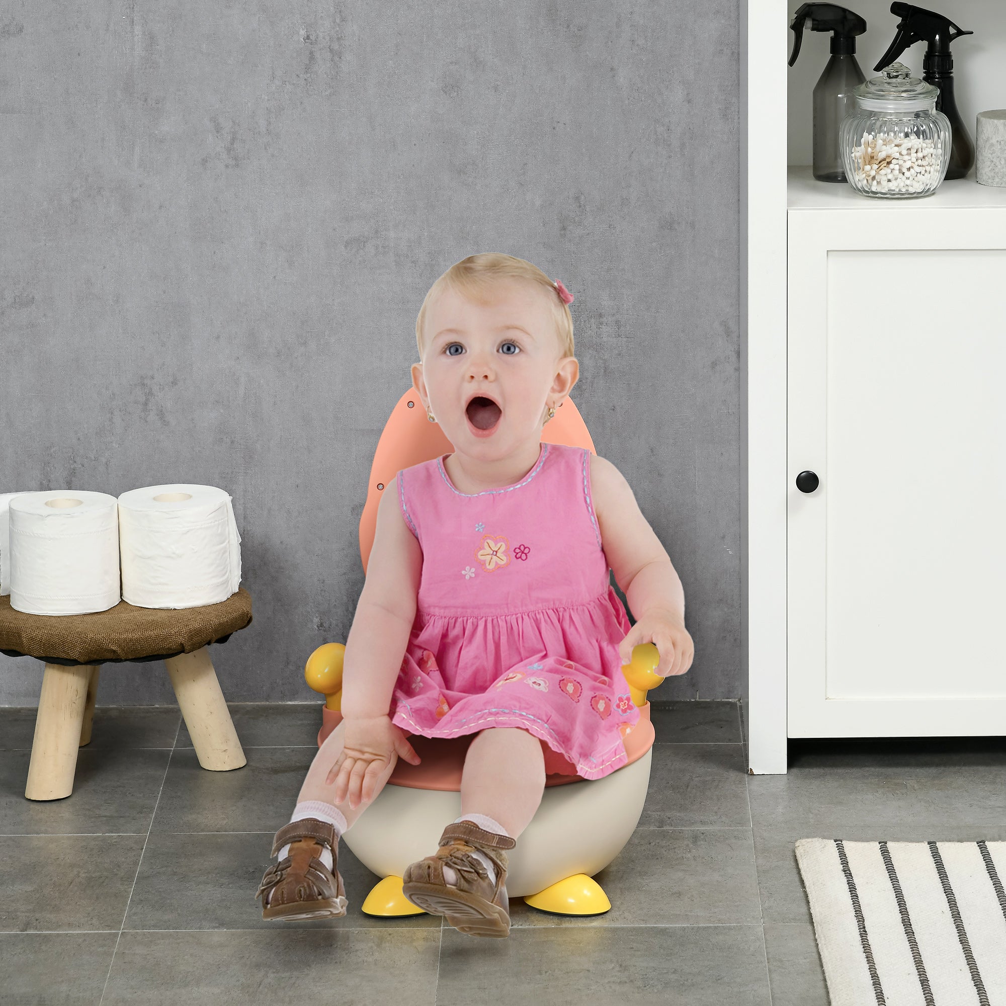 Ok Baby Vasino Anatomico Relax per Bambini con Schienale d'appoggio di Ok Baby