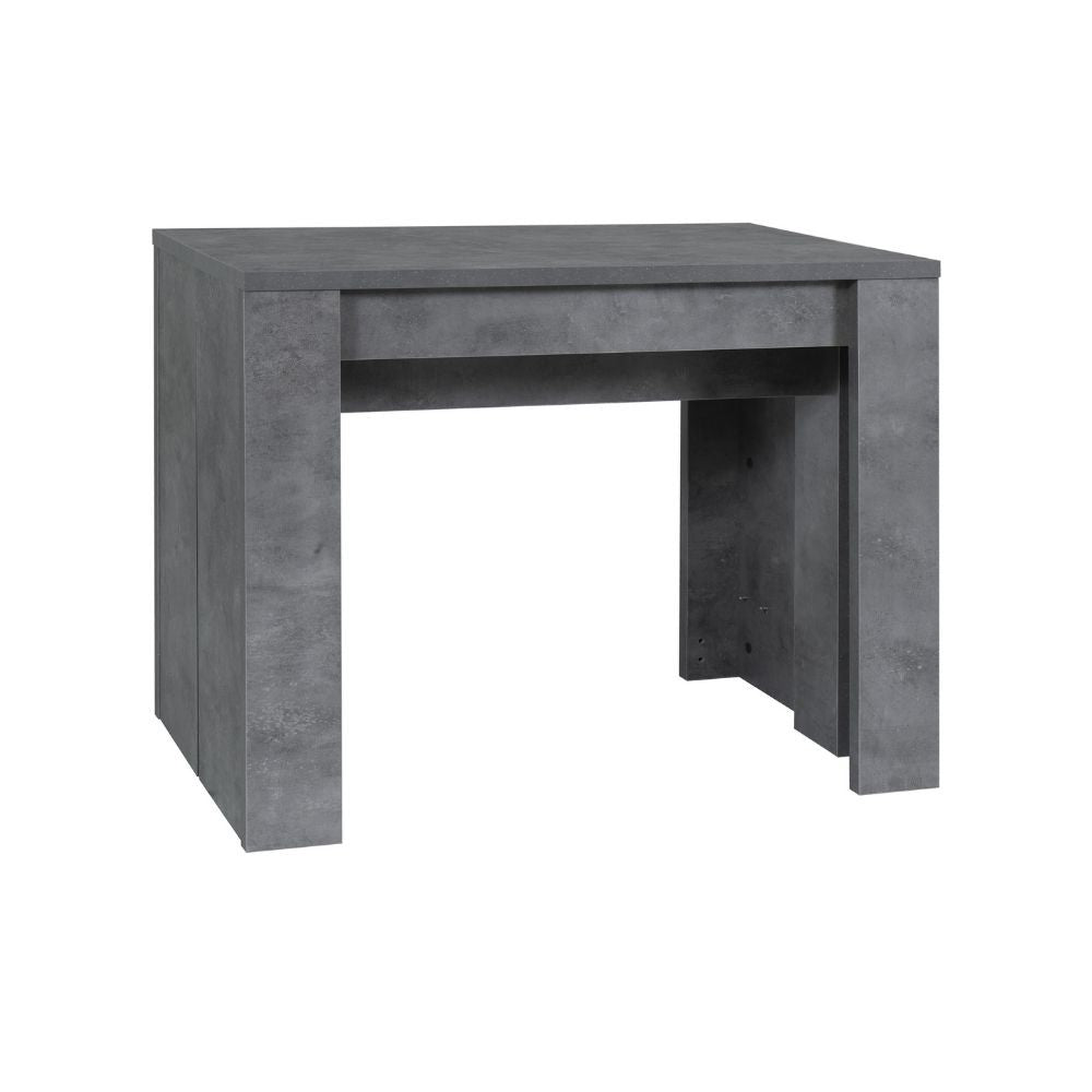Consolle Allungabile 78,5x54/252x78 cm Baku cemento...