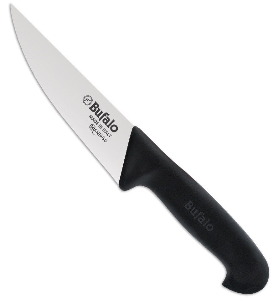 Image of Coltello per Pelare Lama 18 cm Bufalo Emilia S42/18 Manico Nero