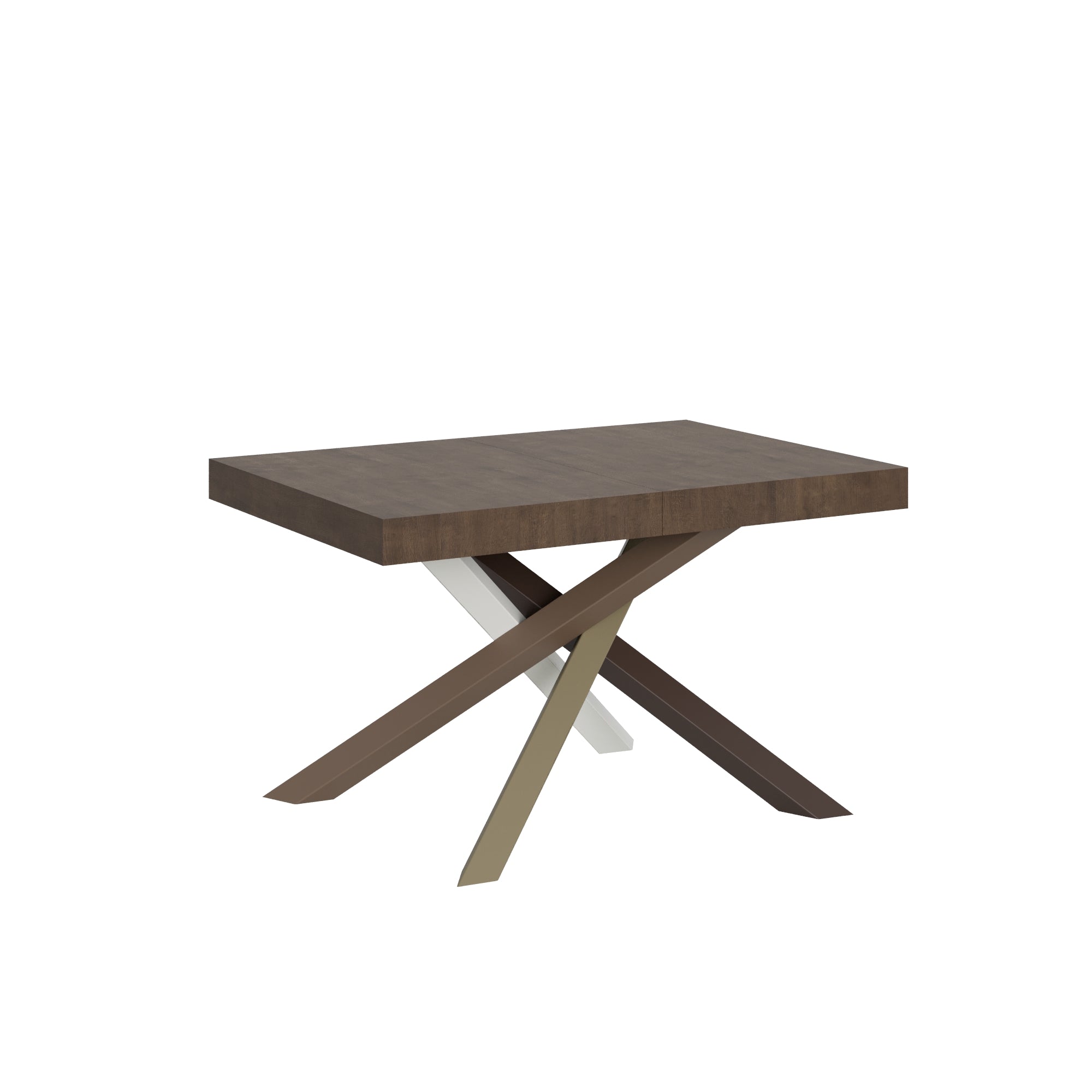Tavolo Allungabile 140-400x90x77 cm Volantis Noce Telaio 4C
