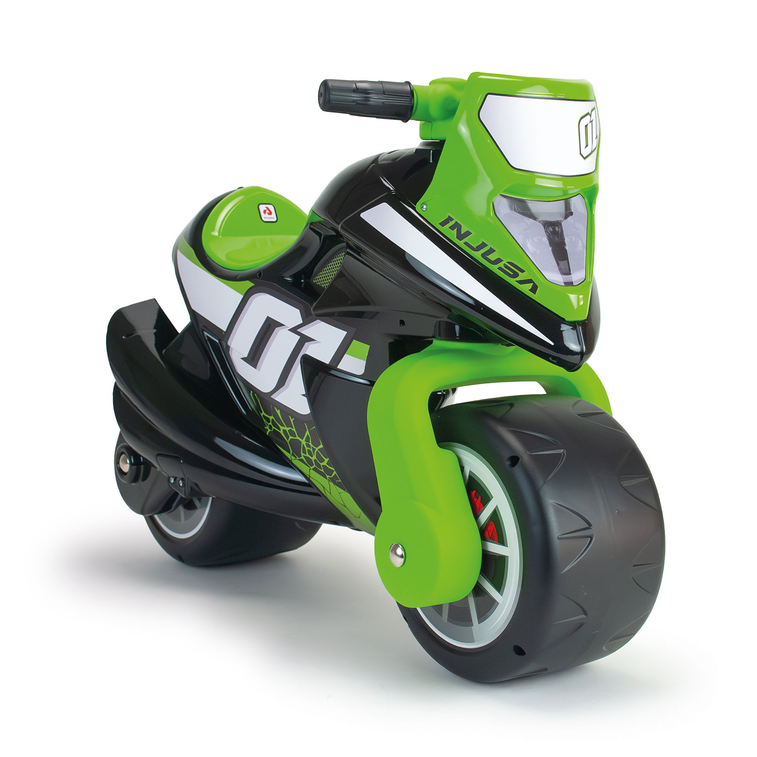 Moto Cavalcabile per Bambini Spline Senza Pedali Verde...