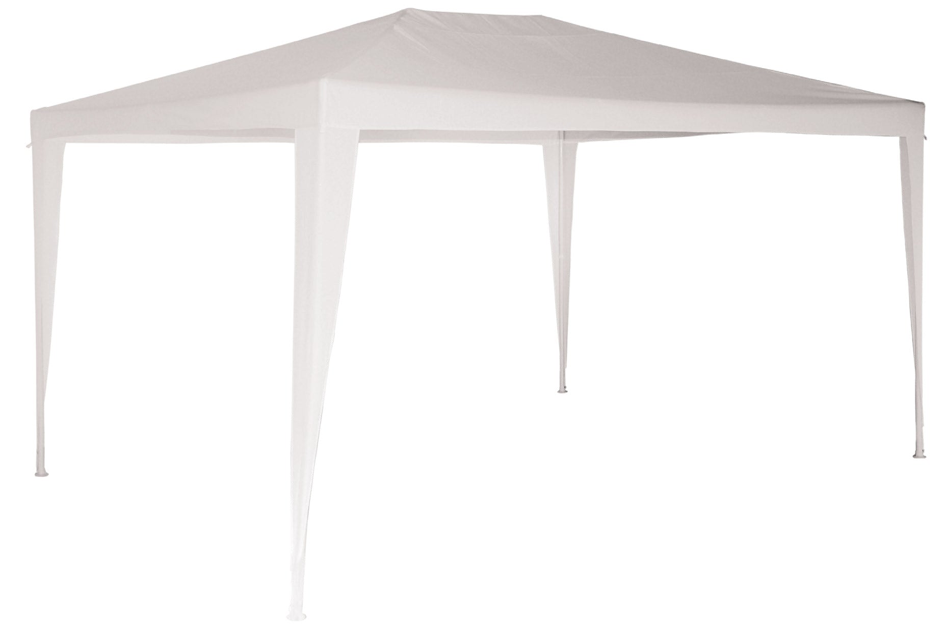 Gazebo da Giardino 3x4m in Metallo Copertura in Plastica Morel Parasole Bianco...