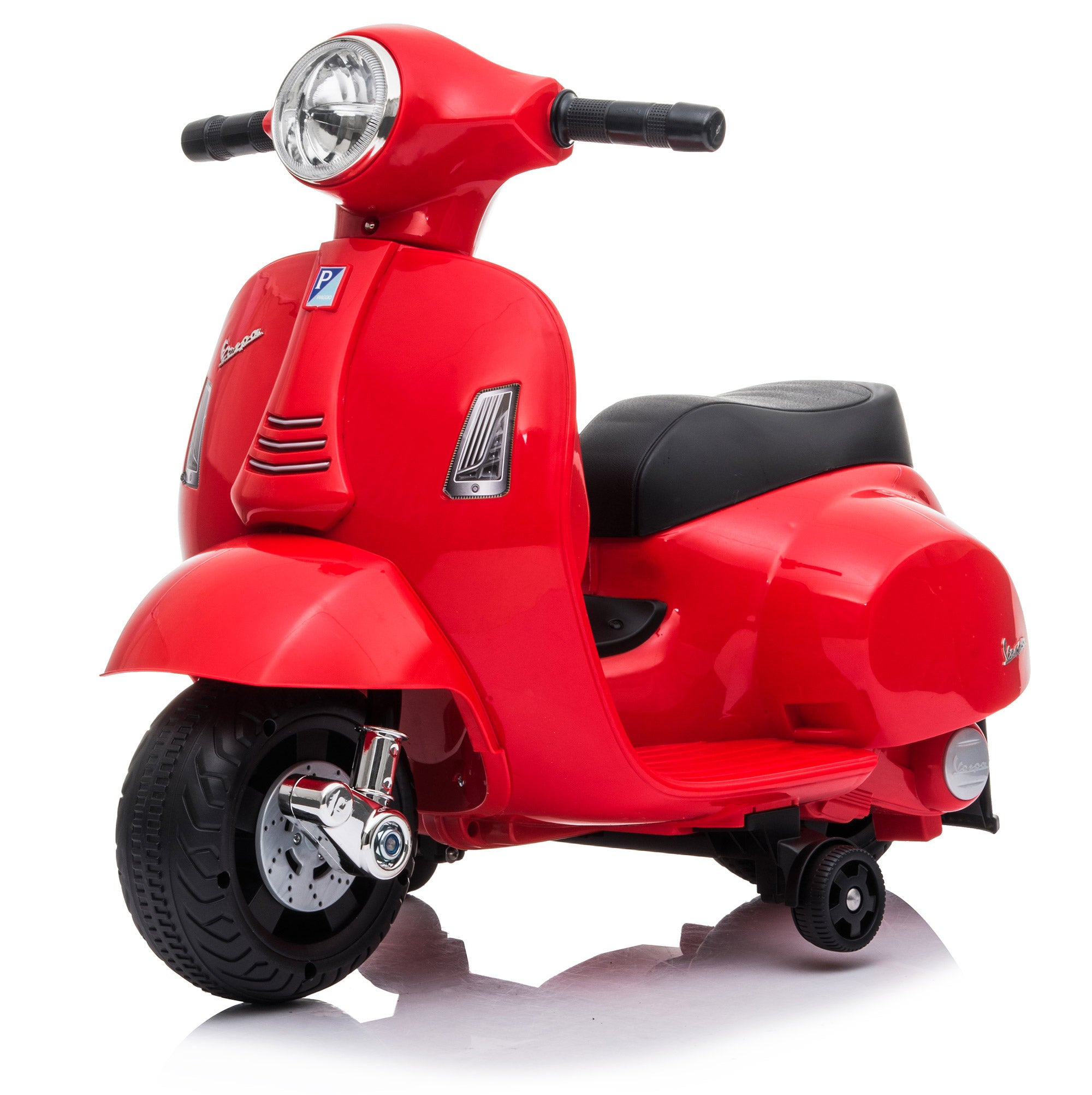 Piaggio Mini Vespa GTS Elettrica 6V per Bambini Rossa...
