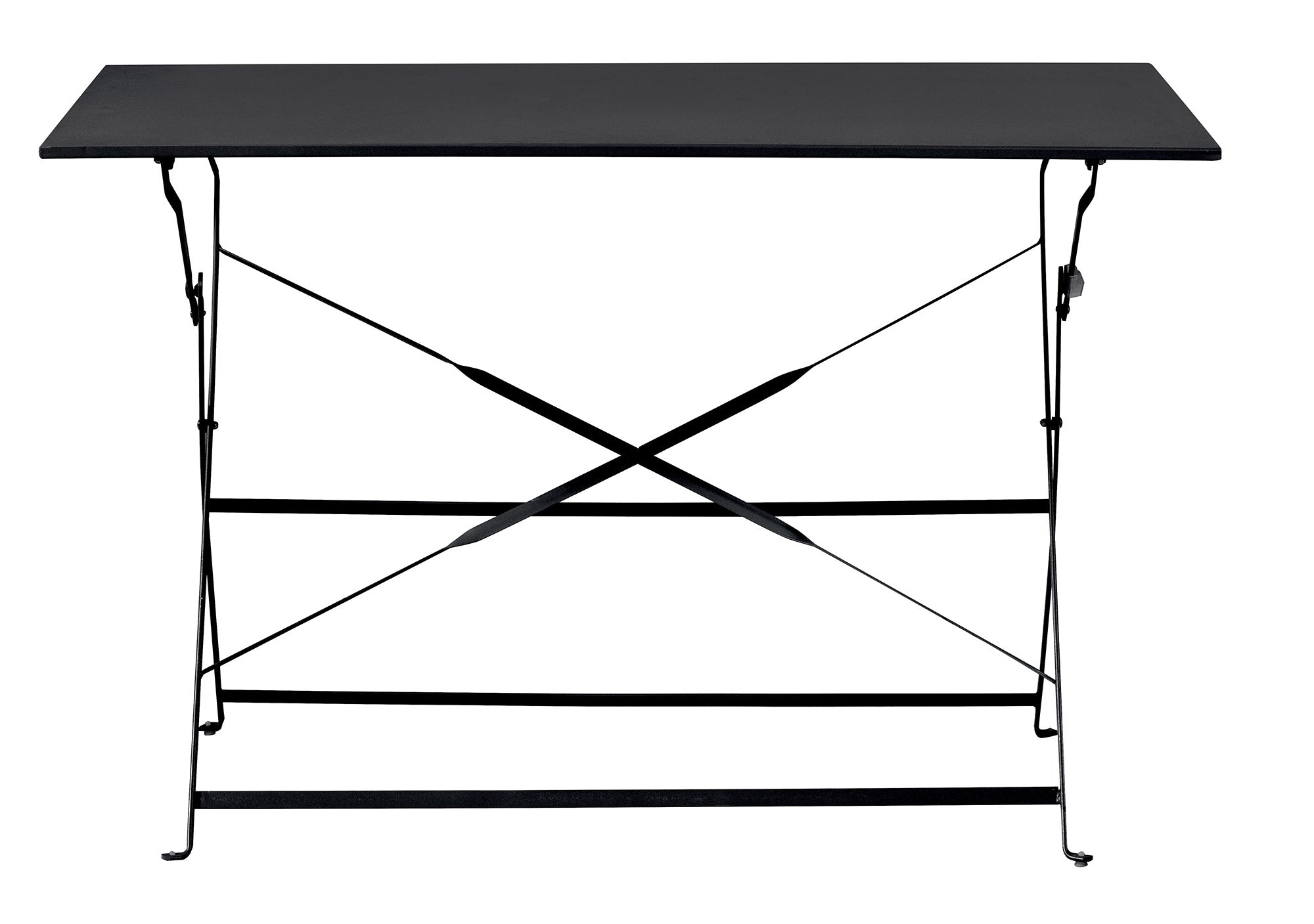 Tavolo Pieghevole da Giardino 110x70x72 cm in Ferro Antracite...