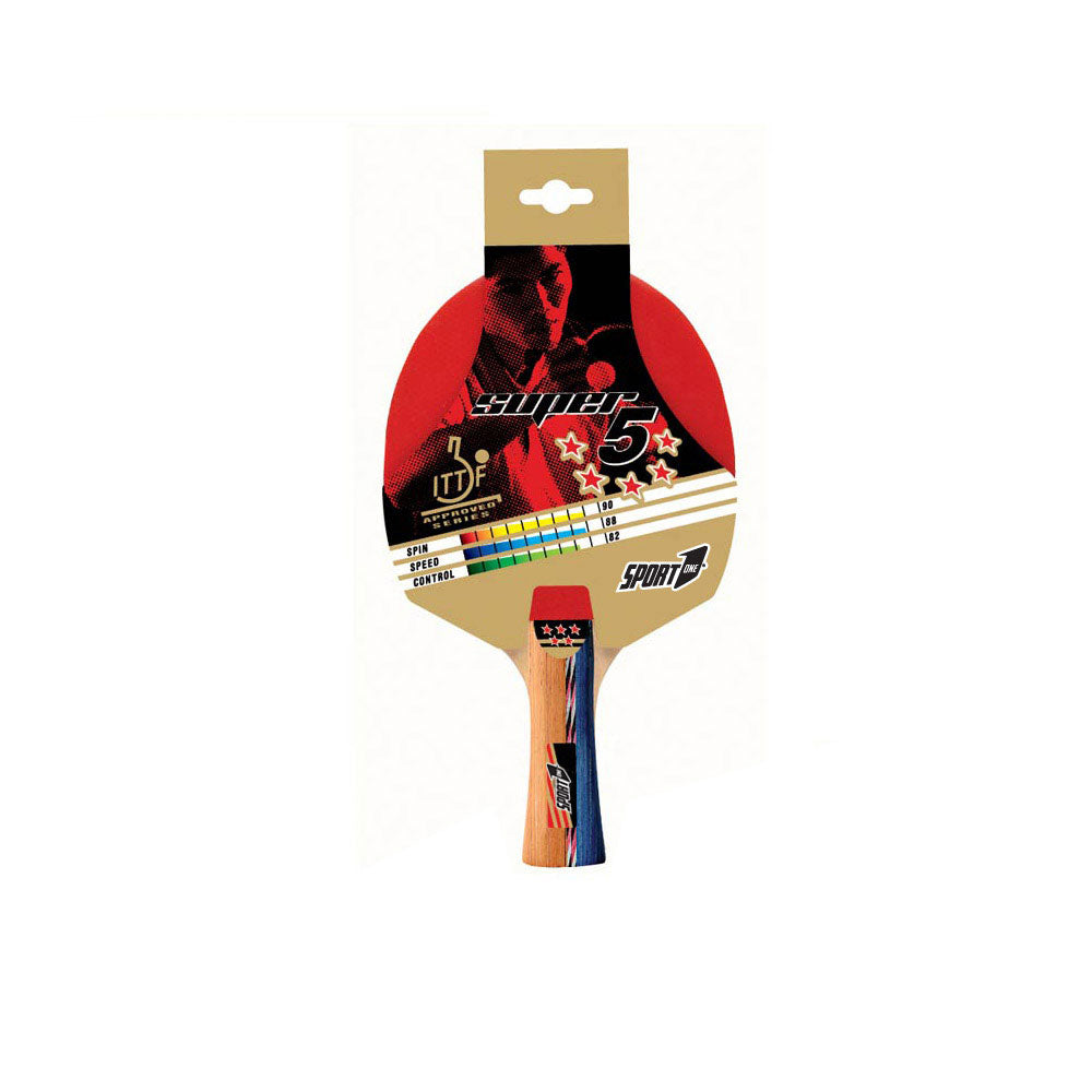 Racchetta Ping Pong 5 STAR Serie Advanced per Giocatori Esperti...