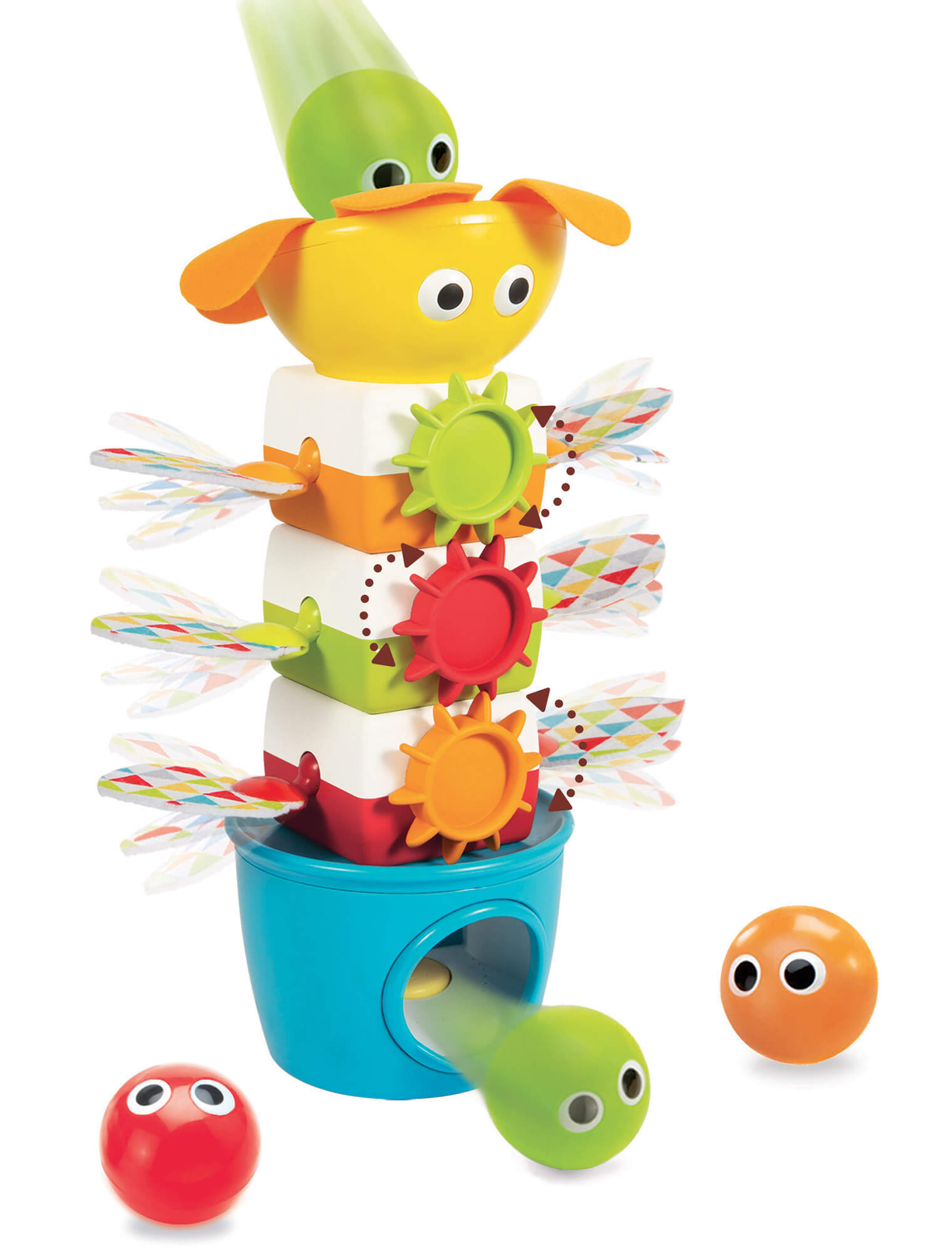 Torre Impilabile per Bambini Stack Flap 'N'Tumble Yookidoo 40201...