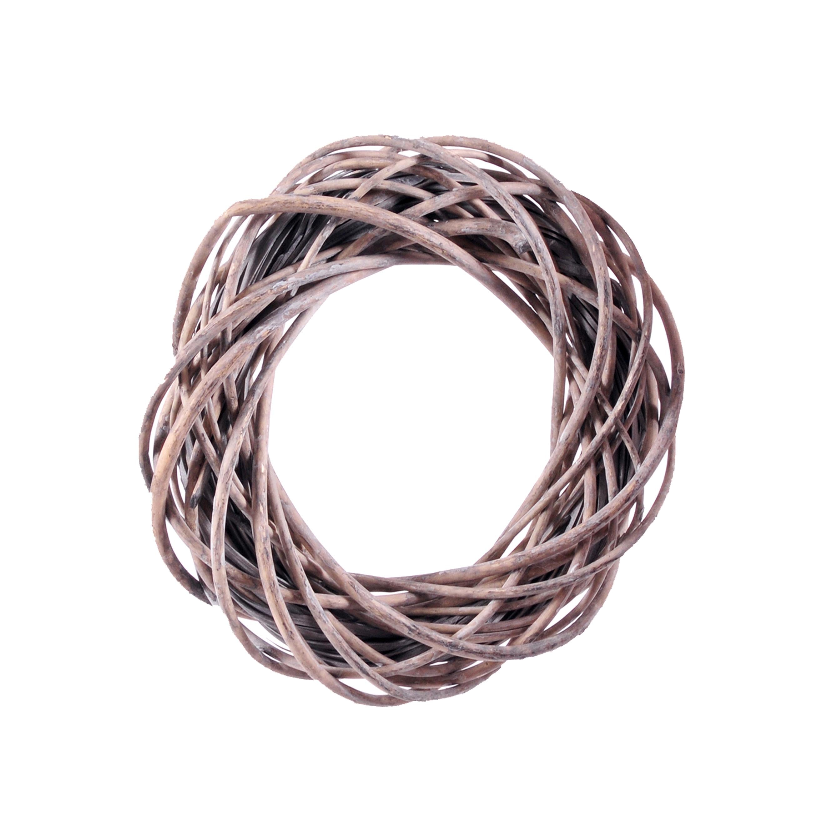 Set 4 Corone Intrecciata Grey Willow...