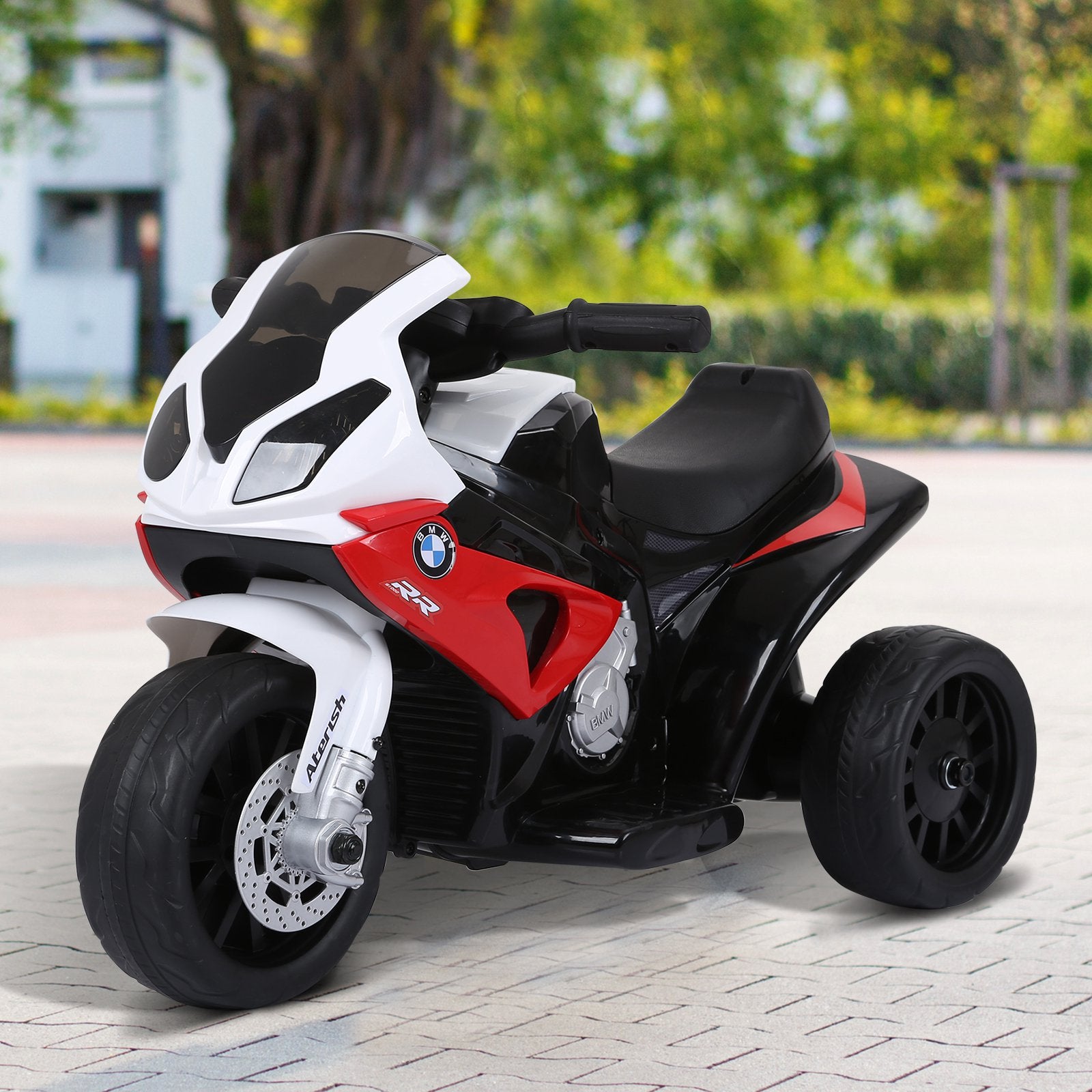 Moto Elettrica per Bambini 6V con Licenza BMW S1000RR Rossa...