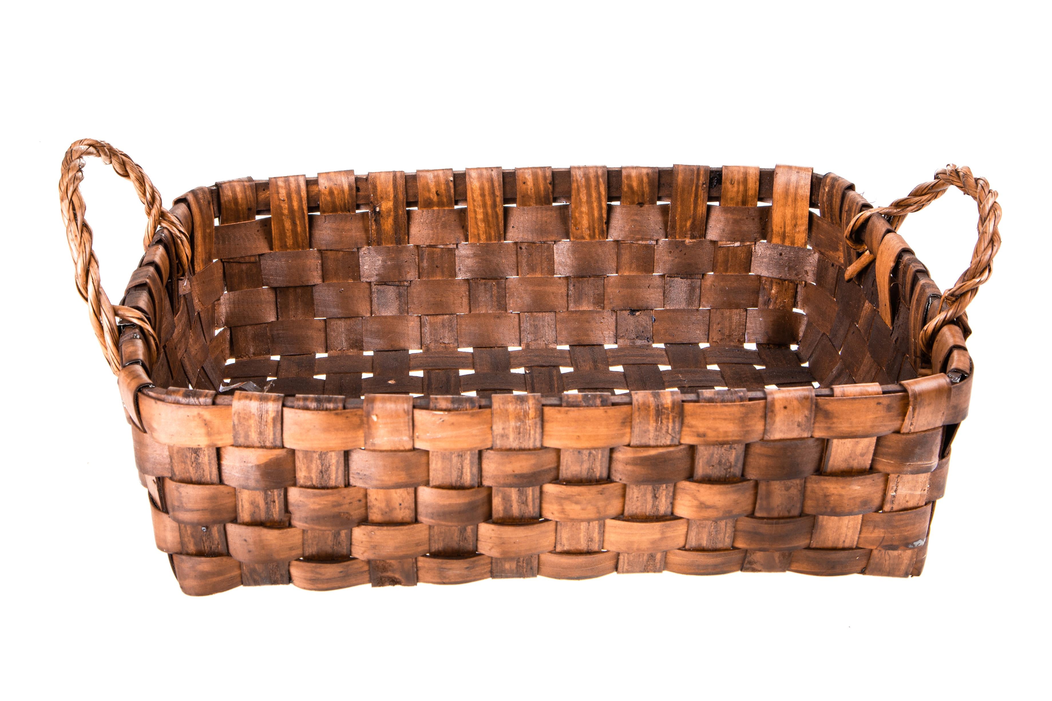 Cesto Rettangolare Willow con Manici...