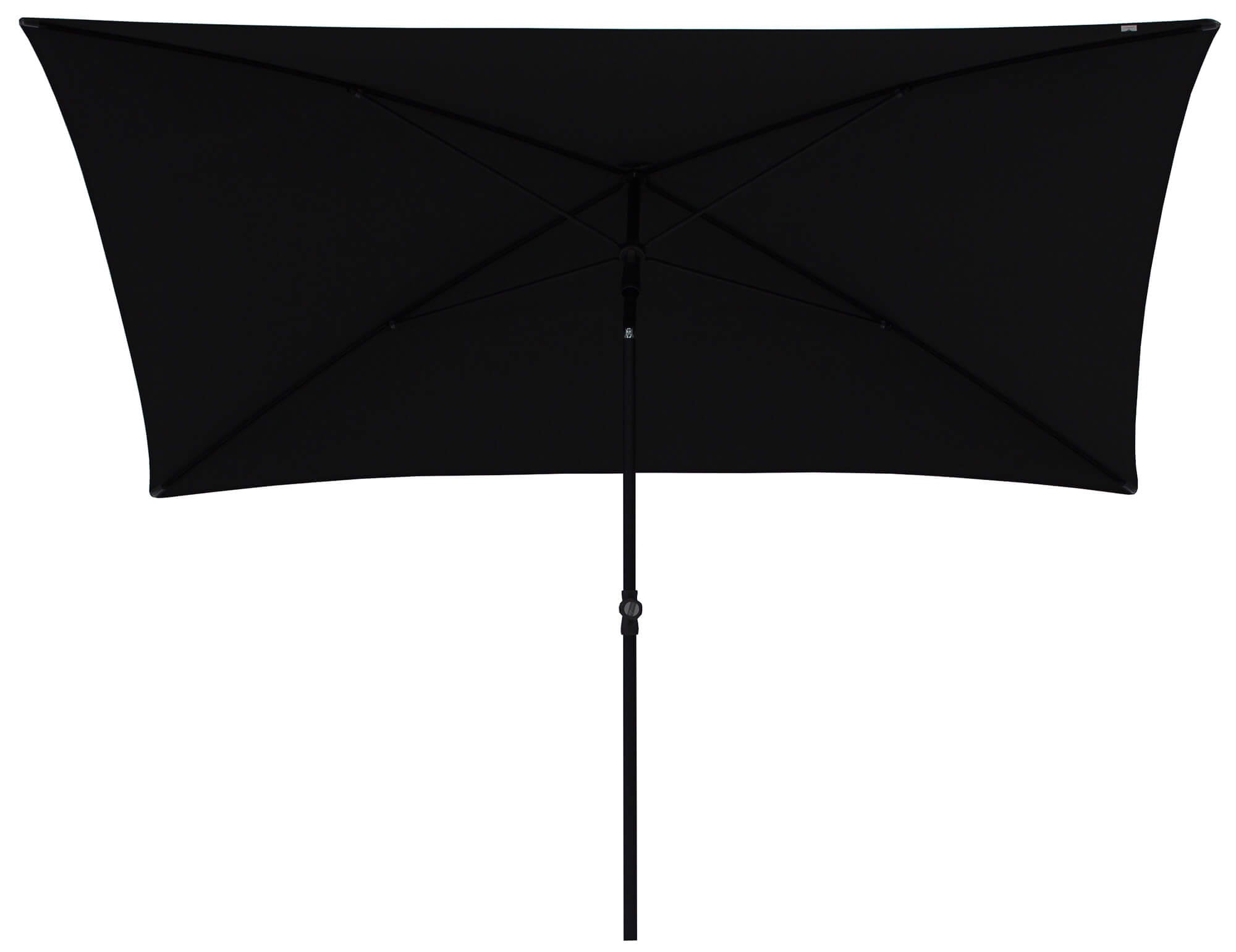 Ombrellone da Giardino 2,4x1,5 m Palo Ø27 mm in Acciaio Maffei Kronos Antracite...