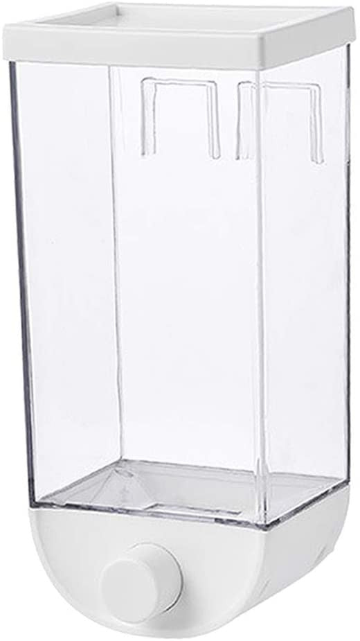 Contenitore Dispenser per Cereali Frutta Secca 1,5 Kg Bianco...