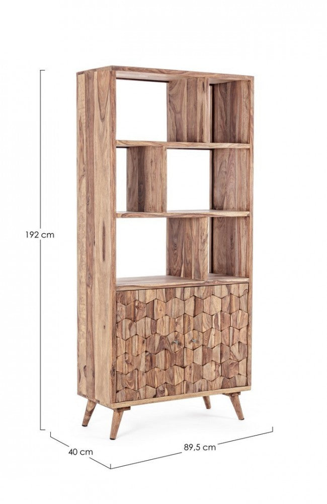 Libreria 2 Ante 89,5x40x192h cm Kant...