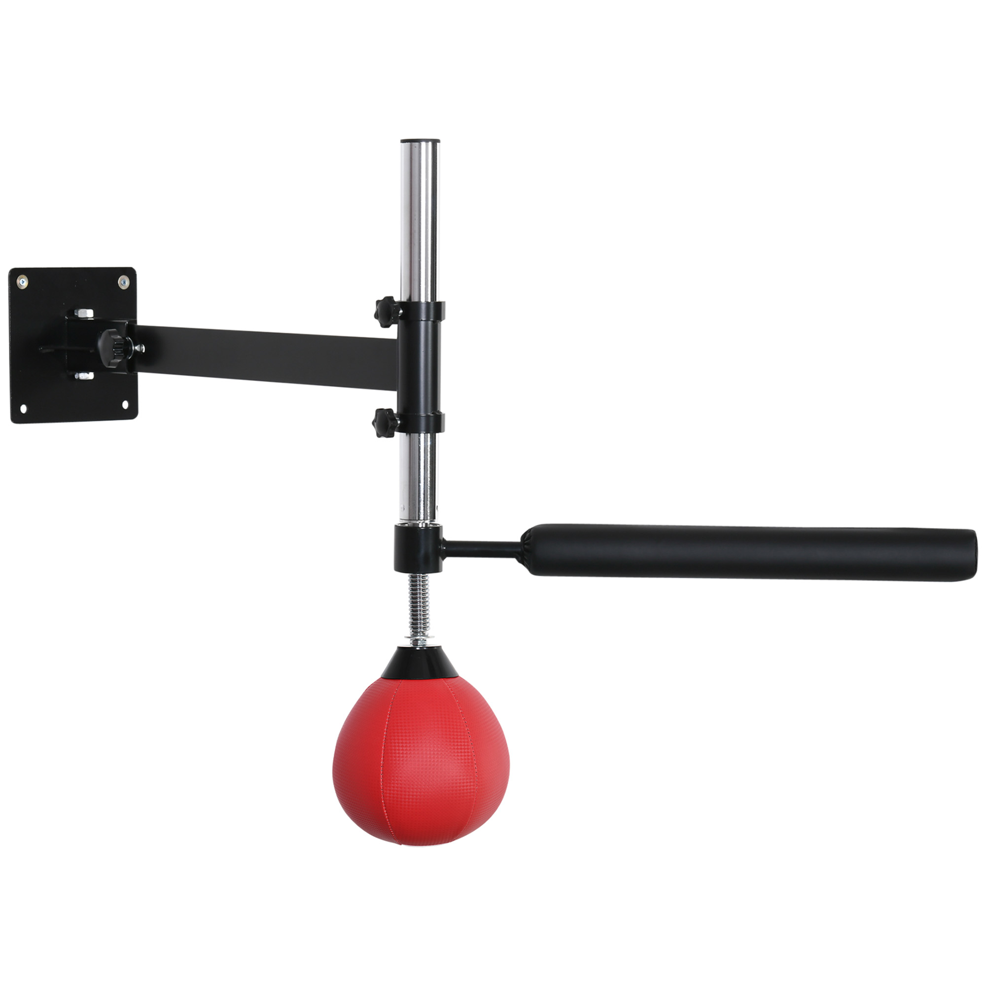 Punching Ball Da Terra SPORTNOW - Con Barra Girevole, Altezza Regolabile 1.6-2m, Base Riempibile - Foto 9