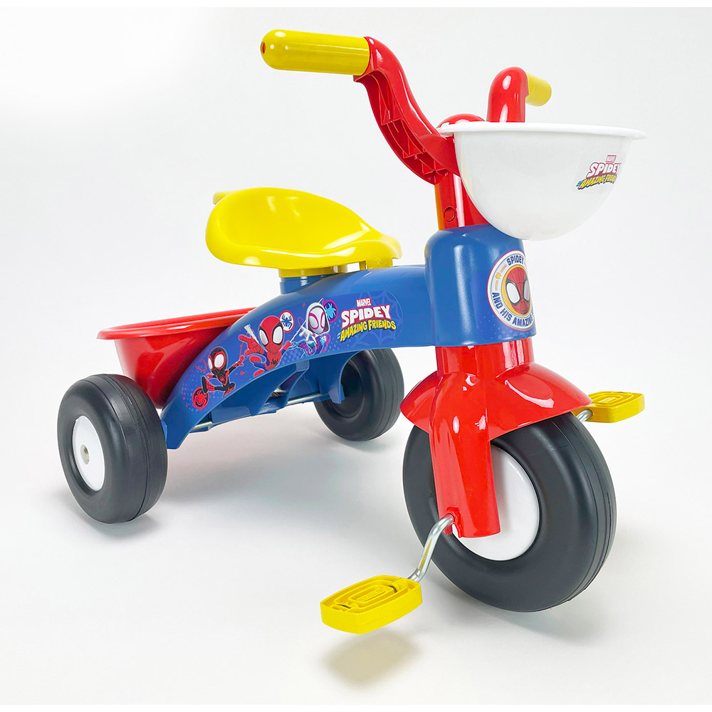 Image of Triciclo per Bambini 55x42x47 cm con Pedali Marvel Spiederman