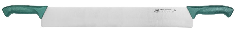Image of Coltello per Formaggio 2 Manici Antiscivolo Lama 50 cm Sanelli Skin Verde