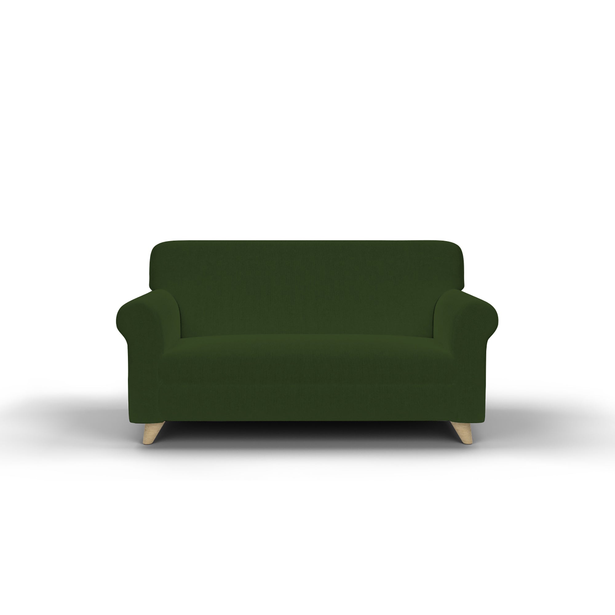 Copripoltona Emilia Elasticizzato - Verde Bottiglia, Jacquard - Foto 3