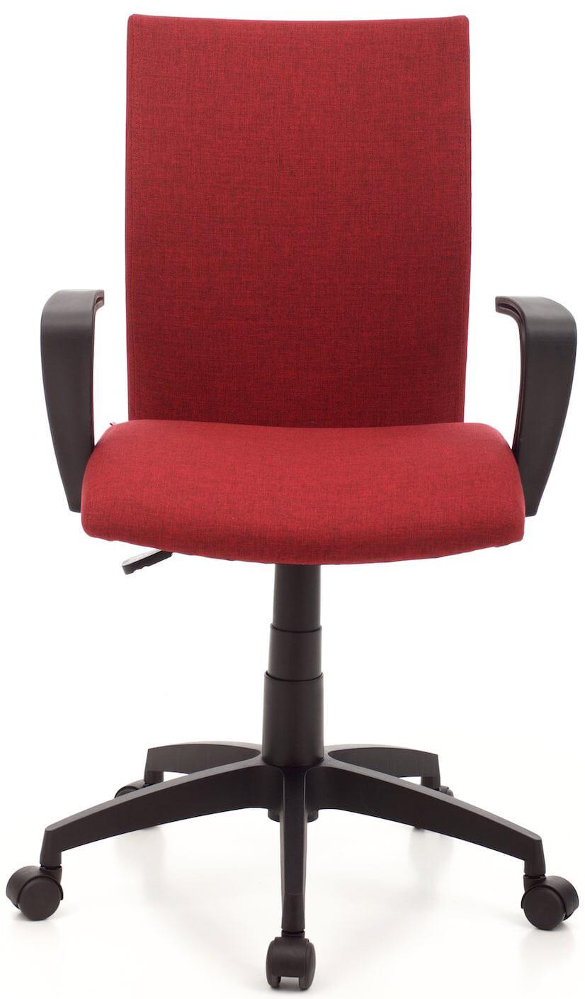 Sedia da Ufficio Operativa in Tessuto Milano Rossa...