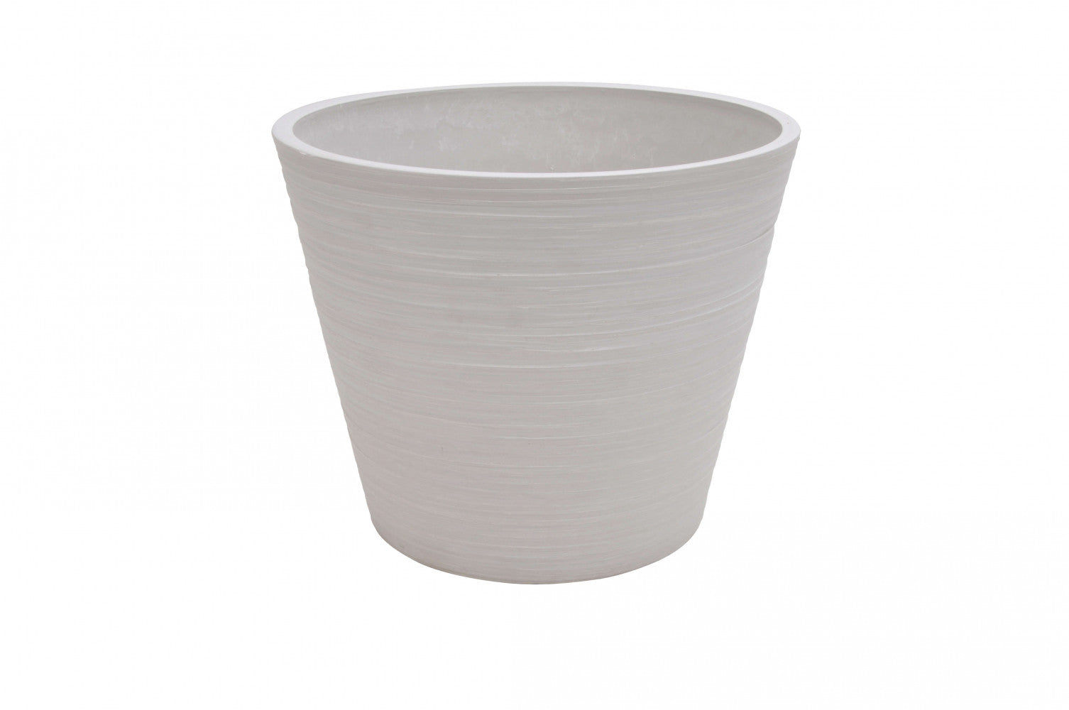 Vaso Piccolo Camelia Ø31x25,4 cm in Fibra sintetica Bianco...