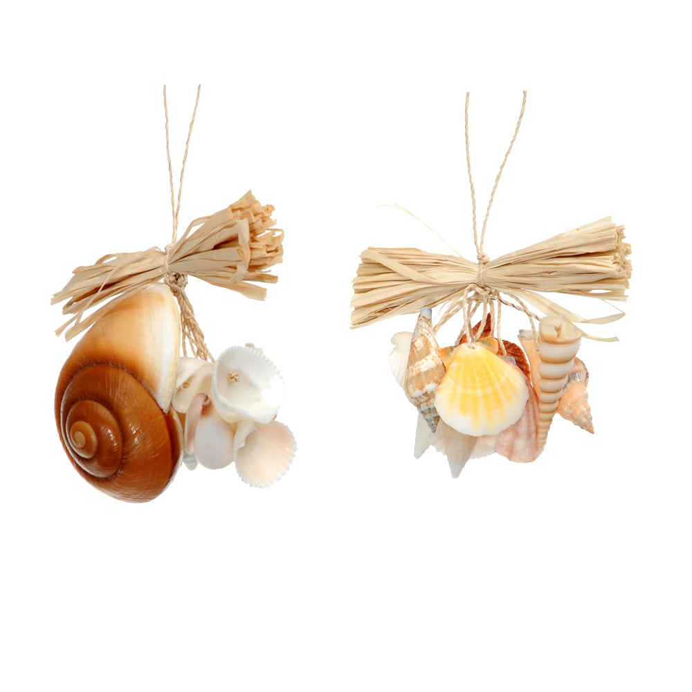 Set 6 Conchiglie da Appendere H 30 cm