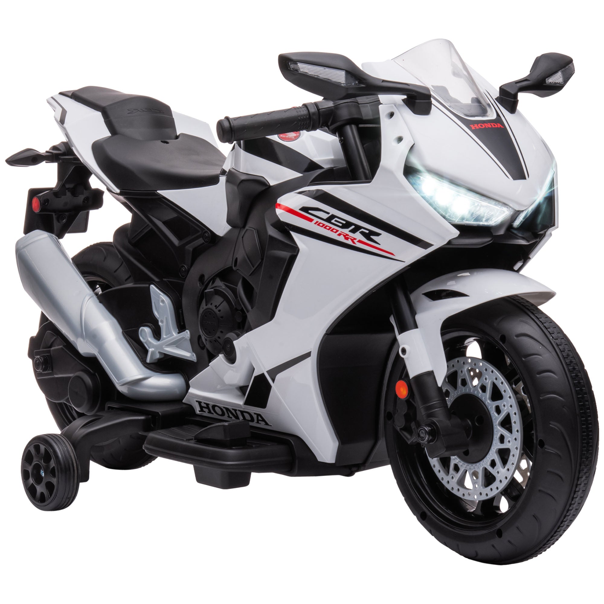 Image of Moto Elettrica per Bambini con Licenza Honda CBR 1000RR 6V Velocità 3km/h Bianco
