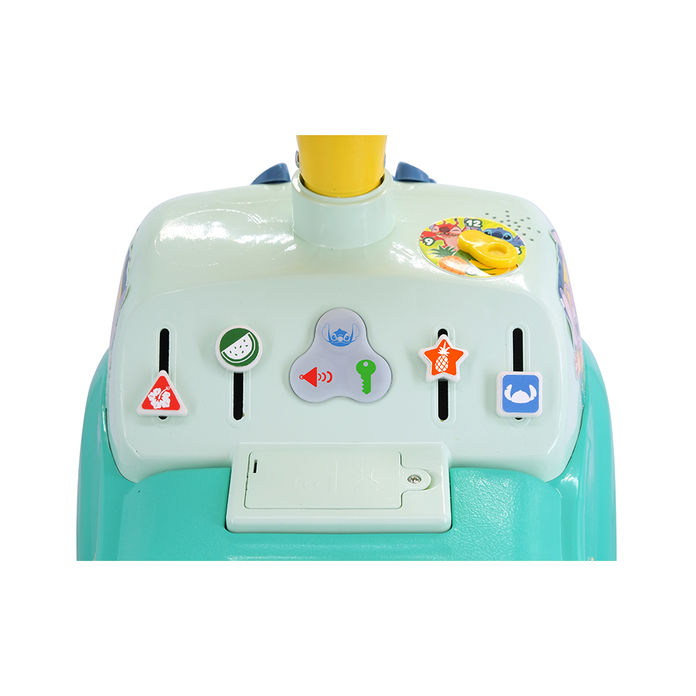 Camion Cavalcabile per Bambini Ride-On Disney Stitch Verde...