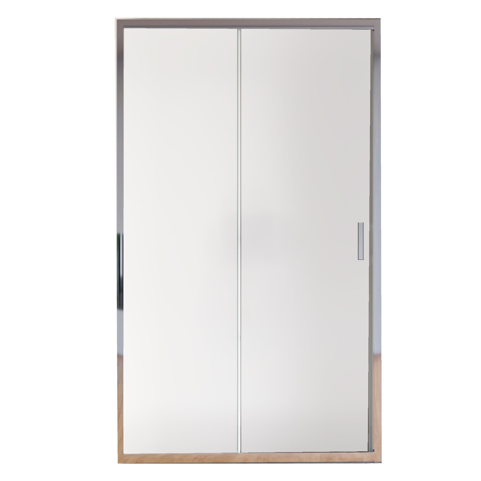 Porta Parete Doccia 120 cm 1 anta Scorrevole in Cristallo Opaco 6mm H195 Bonussi Tosca