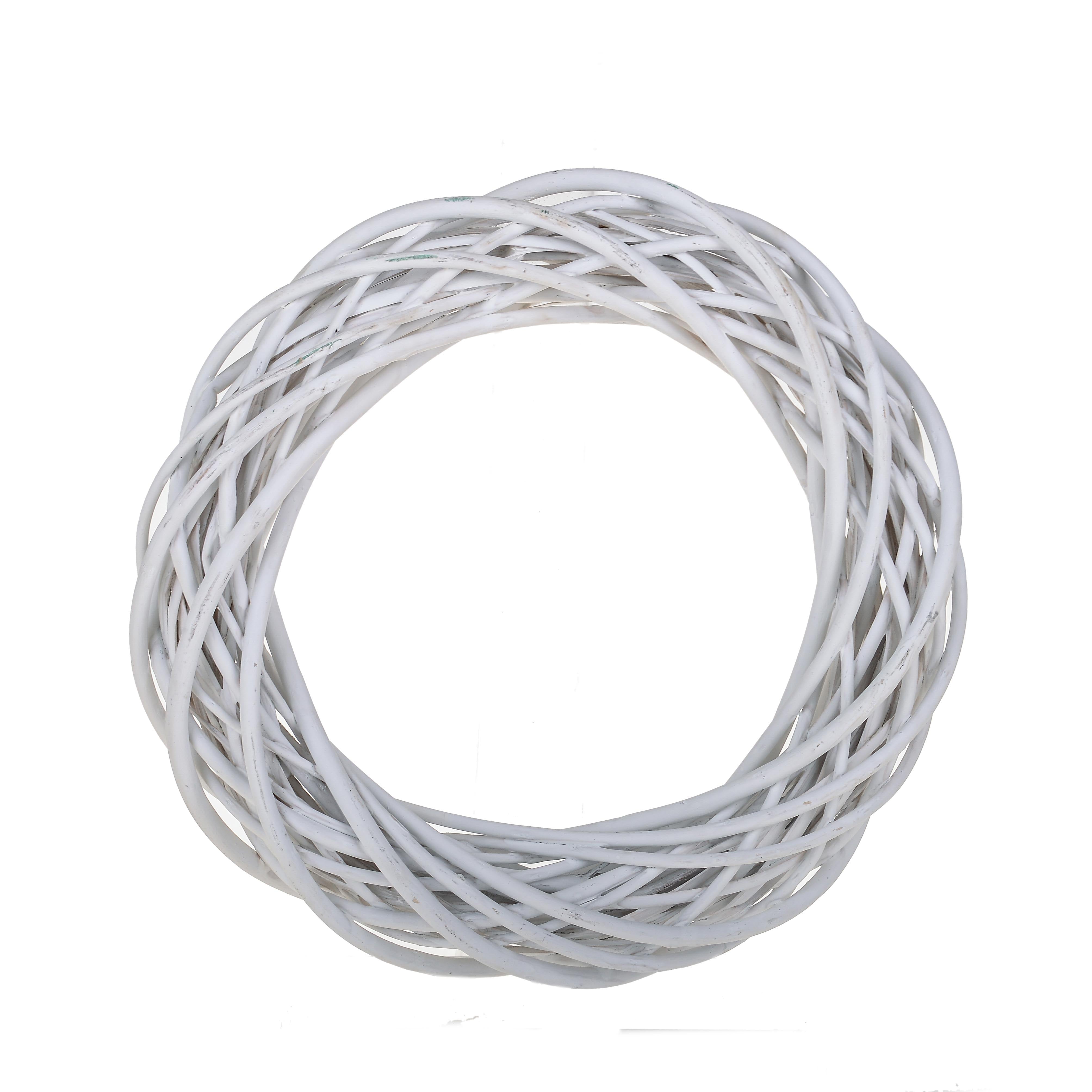 Set 2 Corone Intrecciata di Willow Larghezza 40 cm...