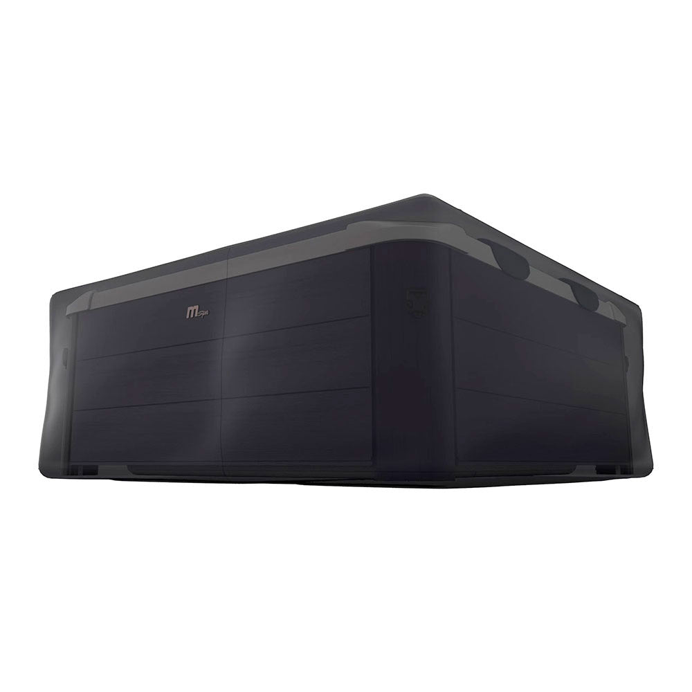 Telo Copertura per Vasca Idromassaggio Spa Tribeca 160x160x65 cm 6 Posti Nera...