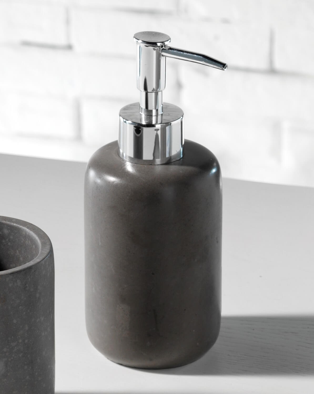 Set 4 Accessori da Bagno in Resina TFT Praia Grigio...