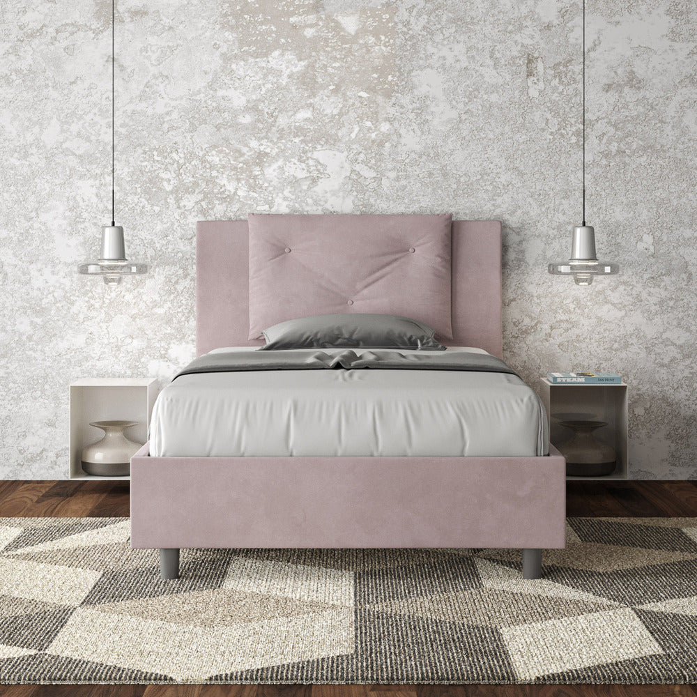 Letto Singolo 80x190 cm con Rete Appia Glicine...