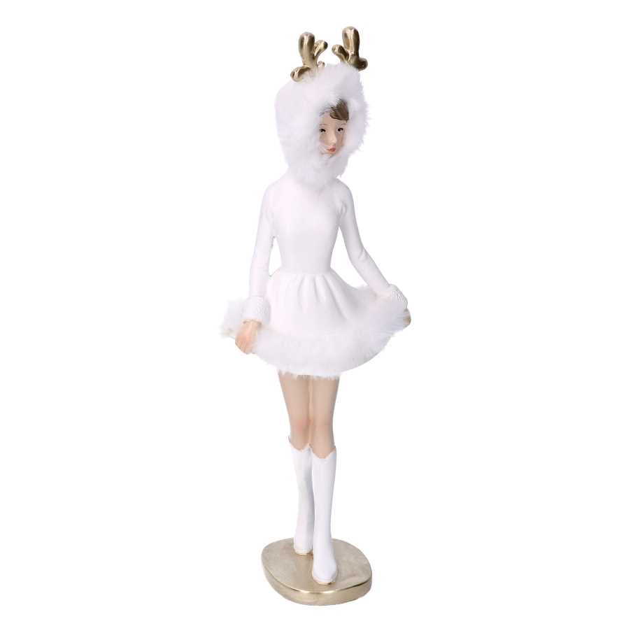 Donna resina ballerina cm 12x9xh32,5...